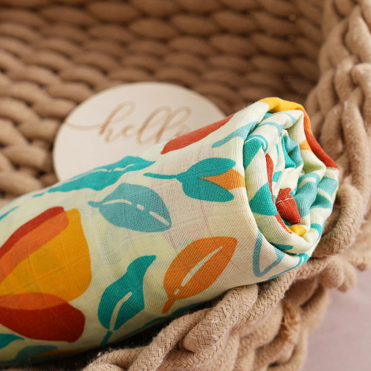 Elinfant 1 PC Baby Swaddle Blanket Bamboo Cotton Soft Baby Blankets Newborn Muslin Swaddle Blanket for Newborn Girl and Boy Baby